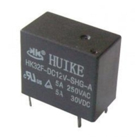HK32F-DC5V-SHG Реле силовое, 5А одина контактная группа-два направления катушка 5В 55Ом HUIKE pe403314 фото