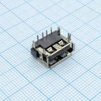 USB 4AFR-RV розетка на плату 4p . pe359538 фото