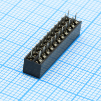 DS1026-05-2X11S8BV Гнездо на плату 2x11 конт., шаг 2.00мм, высота 4.3мм, позолоч. CONNFLY pe391282 фото