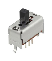 SSSF011700 Переключатель движковый вертикальный (ON-ON), 0.1A 30VDC, высота движка 6мм, 10000циклов ALPS pe328308 фото