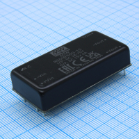 RSDW60G-15 DC/DC, 60Вт, вход 18…75В, выход 15В/4А, изоляция 3000В DC, КПД 92%, максимальная емкостная нагрузка не более 3900мкФ, 2x1