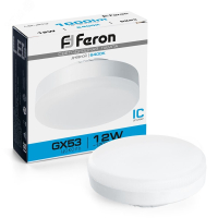 Лампа светодиодная LED 12вт GX53 дневной таблетка 25868 Feron pe801908 фото