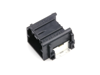 349128040 Соединитель вертикальный HDR 4 контактов шаг 2мм угловой SMD серия Mini 50ї автомобильного применения лента на катушке Molex pe513652 фото
