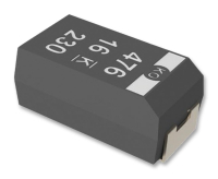T520V476M016ATE045 Конденсатор танталовый SMD 7343-20 литой; 16 В; 47 мкФ ±20%; -55°C…+125°C KEMET pe1032309 фото