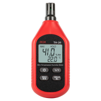 TH-20 Цифровой термогигрометр, диапазон измеряемых температур -10°С...+60°C, точность ±1%, влажность 10%...95% с точностью ±3% RGK pe1108342 фото