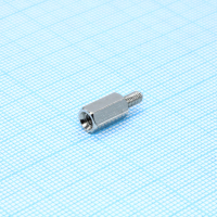 H-L1000-1600-5-03-1N1W Стойка латунная никелированная шестигранная М3 отверстие-винт, L= 10мм CONNFLY pe355959 фото