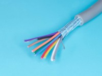 CCC10G Кабель коммуникационный 10 проводов, бухта 50м, экранированный, 28AWG, серый, цена за 1м. BrownBear pe386935 фото