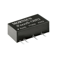 IF1505S-1WR3 Преобразователь DC/DC 1 Вт, вход 15 VDC, выход 12 VDC, 0,083 A, SIP на плату MORNSUN pe840824 фото