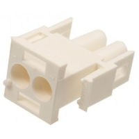 350777-4 Корпус разъема Universal MATE-N-LOK, розетка 2PIN, In-Line (Nylon, UL 94V-0) без контактов, шаг 6.35 мм TE Connectivity pe320888 фото