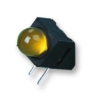 HLMP-4719-A00B2 Светодиод с держателем 5мм/желтый/585нм/1-1.6мкд/50°/2мА Broadcom pe201593 фото