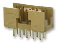 98414-G06-06LF Соединитель защищенный (4 стороны) 6 контакт(-ов) 2мм луженый прямой монтаж в отверстие серия Minitek® пакет AMPHENOL pe354937 фото