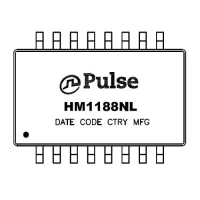 HM1188NLT Трансформатор сигнальный 10/100 Base-T (SMT) PULSE pe385913 фото