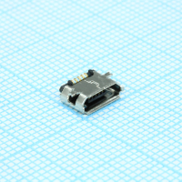 207A-BBA0-R Разъем Micro USB тип B SMD, розетка на плату, 5 выв. угловая Attend pe408442 фото
