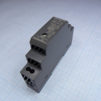 HDR-15-12 AC-DC, 15Вт, вход 85...264 В AC 47...63Гц/120...370В DC, выход 12В/1.25А, изоляция 3000В AC, в кожухе на DIN-рейку, 17.5х90х54.5мм, -30...+70°С Mean Well pe349050 фото