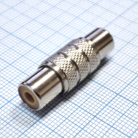 AD гнездо RCA - гнездо RCA металл . pe158586 фото