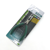 1PK-706 Прецизионные круглогубцы с раскрывающей металлической пружиной и ручками с пластмассовым покрытием Pro\'sKit pe94586 фото