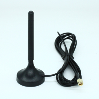 BY-LTE-06-02 Антенна GSM GSM/3G/LTE 698...2700МГц, внешний разъем магнит,3dBi, SMA-MALE-3M BEYONDOOR pe475515 фото