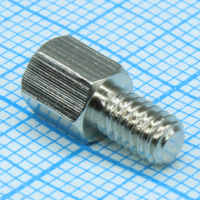 H-L0600-1200-5-04-1N1W Стойка латунная никелированная шестигранная М4 отверстие-винт, L=6мм CONNFLY pe542843 фото