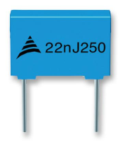 B32529C1222J000 Конденсатор плёночный полиэтилентерефталатный 2200пФ 100В ±5% (7.3х2.5х6.5мм) шаг выводов 5мм 125°С автомобильного применения россыпь TDK-EPCOS pe413563 фото