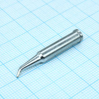 0102SDLF08L/SB Жало паяльное для паяльников ERSA I-Tool, I-Tool Nano, I-Tool Pico, изогнутый под углом 45° конус 0,8 мм, удлиненный Ersa pe153212 фото
