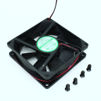 EC8025H12S Вентилятор 12В, 80х80х25мм, подшипник скольжения, 3000 об/мин EVERCOOL pe428925 фото