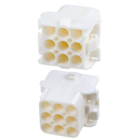 350782-1 Корпус разъема Universal MATE-N-LOK, вилка 9PIN, Matrix (Nylon, UL 94V-0) без контактов, шаг 6.35 мм TE Connectivity pe320893 фото