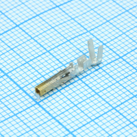39000182 Контакт прямой под зажим на кабель розетка 18-24AWG серия Mini-Fitї пакет / серия 5556 Molex pe474494 фото