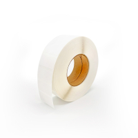 umpTPL76006 THT-76-50x25 этикетки - контроль вскрытия ЮМП, материал - разрушаемый винил, покрытие - матовое, размер - 50х25 мм, цвет - белый, 3000 шт. в рулоне ЮМП pe971902 фото