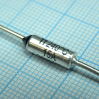 ZH103-240°(15A) Термопредохранитель аксиальный 240°(15A) Zhenhui pe135039 фото
