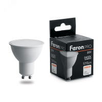 Лампа светодиодная LED 8вт 230в GU10 дневной Feron.PRO 38094 Feron pe802175 фото