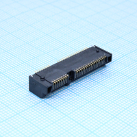 1775838-2 Слот 52 контакта, 0,8мм.  толщина карты 1мм  для монтажа на плату (mini PCI-Е) TE Connectivity pe367231 фото
