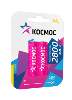 Аккумулятор AA/R6 2800мА.ч NI-MN BP-2 (блист.2шт) КОСМОС KOCR6NIMH2800MAH2BL Космос pe583039 фото