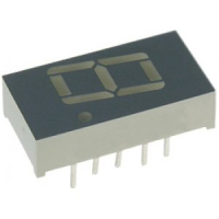 SA04-12GWA 1 разрядный индикатор 10,16мм/зеленый/568нм/3.6-12мкд/ОА Kingbright pe128383 фото