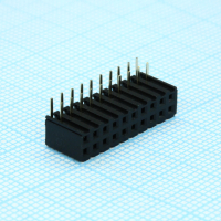 DS1026-13-2X10S8BR гнездо на плату 2 ряда по 10 контактов угловое шаг 2мм CONNFLY pe391295 фото