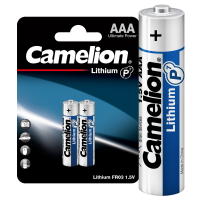 Элемент питания литиевый AAA/FR03 1.5В Lithium FR03-BP2 BL2 (уп.2шт) 15240 Camelion pe767616 фото