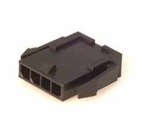 0436400400 Корпус разъема однорядный (вилка) на кабель (без контактов) Molex pe1066625 фото