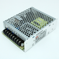 RQ-65B AC-DC, 65Вт, вход 88…264В AC, 47…63Гц /125…373В DC, выход1: +5В/0.5…8A, выход2: +12В/0.2…3A, выход3: -5В /0…1A, выход4: -12В/0…1А, изоляция 3000В AC, в кожухе 129х98х38мм, -20…+70°С Mean Well pe389505 фото