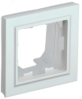 BRITE Рамка 1-мест. IP44 РУ-1-БрЖ-44 жемч. BR-M12-44-K36 IEK pe743810 фото