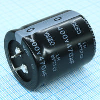 LH400M0470BPF-3540 С защёлкиваемыми выводами 400V  470uF ±20%, миниатюрные, 2000часов, -40...+85°С YAGEO pe338308 фото