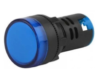 ЛАМПА AD16-22DS(LED)МАТРИЦА D22ММ СИНИЙ Andeli pe762756 фото
