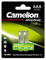 Аккумулятор Always Ready AAA-1100mAh Ni-Mh BL-2 NH-AAA1100BP2 1.2В 15037 Camelion pe767620 фото