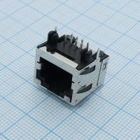 438600010 Модульный разъем, Cat5, RJ45, Гнездо, 8 контакт(-ов), 8 вывод(-ов), 1 порт(-ов) Molex pe400262 фото