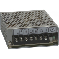AD-155A AC-DC с зарядником, 155Вт, вход 88…264В AC, 47…63Гц /124…370В DC, выход 1: 13.8В/10.5A, выход 2: 13.3В/0.5A (Зарядник), изоляция 3000В AC, в кожухе 199х110х50мм, -10…+50°С Mean Well pe122759 фото