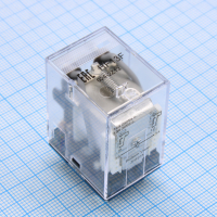 HF13F/024-2Z13 Реле силовое, 10А две контактных группы на переключение катушка 24В сокет HONGFA pe850311 фото
