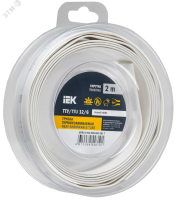 Трубка термоусадочная ТТУ нг-LS 12/6 бел. (уп.2м) UDR12-012-006-002-K01-T IEK pe665225 фото