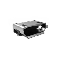 DS1105-06-B60RX Разъем Micro USB B розетка 5 контактов для поверхностного монтажа (без фиксатора в отверстие) на плату CONNFLY pe537225 фото