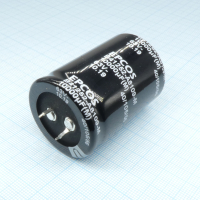 B41252A8109M000 Конденсатор алюминиевый электролитический 10000мкФ 63В  ±20% (30х35мм) защёлкиваемые выводы 10мм 4740мА 2000час 105°С TDK-EPCOS pe408970 фото
