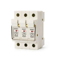 Держатель плавких вставок с индикацией RT28N-32X 10х38 3П CHINT 520349 CHINT pe546698 фото