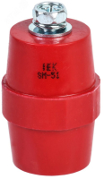 Изолятор SM51 (М8) силовой с болтом YIS11-51-15-B IEK pe548490 фото