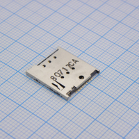 5039600695 Коннектор для Micro Sim карты 503960 Series, 6 контакт(-ов), Медный Сплав SMT Molex pe360074 фото